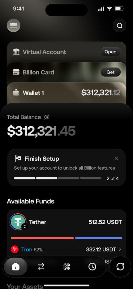 Billion screen 1